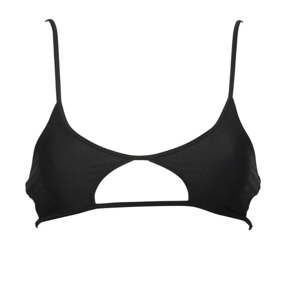 NWT Sanori Swim Black São Paulo Bikini Top - Picture 2 of 8
